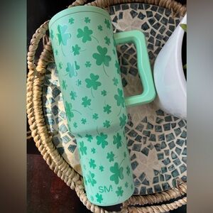Simple modern LUCKY CLOVER 40oz Trek Tumbler